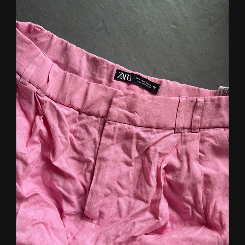 Zara Blush Pink Trousers